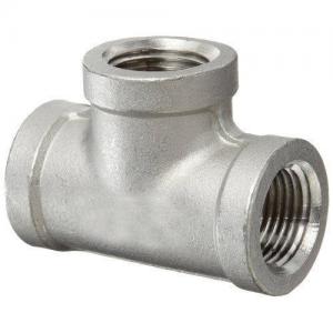 China Forged Alloy Pipe Fittings SS Elbow Reducer Tee Cap Round Head Code DN15 - DN2400 on sale
