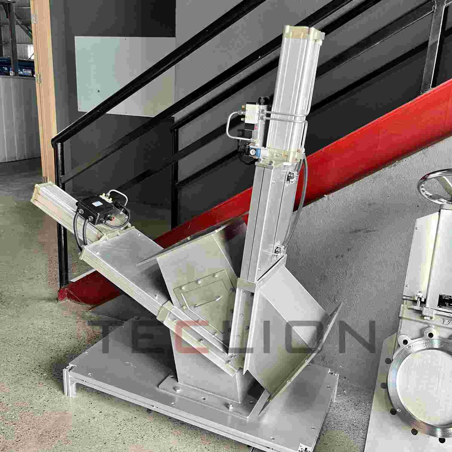Stainless Steel Double Blade Diverter Valve for Material Conveying