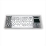 Wireless 2.4G Industrial Keyboard With TouchPad F-TP-386143-W 3500g Weight