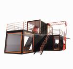 Steel Structure Prefab Cabin Luxury Container House with Galvanized Steel
