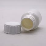 Customized Logo 30ml PE White Pill Medicine Bottle with Screw Cap High