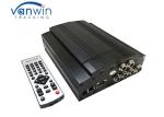 2.5 " Sata Hard Disk GPS Mobile DVR , 4 Channel Car Camera Recorder 2TB HDD