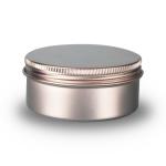 Screen Printing Face Cream 200g Aluminum Jars With Lids