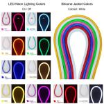 60C Silicone Tube Flashing Open Sign Led 300lm Acrylic