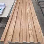 Wood Alternative Panels WPC Fluted Wall Panel 3D PVC Wall Panel