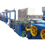 White Wire Extrusion Machine Algeria Building Cable Extrusion Line 4T Weight