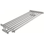 62.5cm OEM Bathroom Towel Racks Hanger Sus304 Hole Drilling Installation