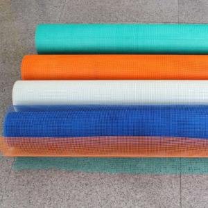 Wholesale Square Hole Fiberglass Mesh Sheets In Vibrant Coated Colors With Water Resistance from china suppliers