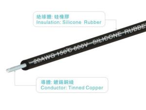 Wholesale UL3141 silicone rubber wires 600v 150C 24AWG FT2 black home appliance uav lighting from china suppliers
