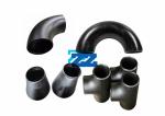 Schedule 40 Butt Weld Pipe Fittings 6 " Elbow / Bend ASME B16 9 Thick Wall
