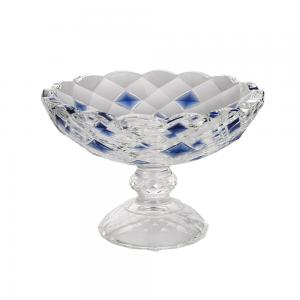 China Beautiful  Crystal Glassware Luxury Fruit Bowl For Villa Decoration on sale