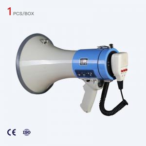 Wholesale Police 25W Blue And White Megaphone Wireless Mini Megaphone With Siren from china suppliers