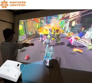 Wholesale Holographic 3400 LM Interactive Wall Projection Beam Interactive Game from china suppliers