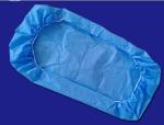 White Blue Disposable PP Spunbond Nonwoven Fabric Bed Sheet Surgical Supplies