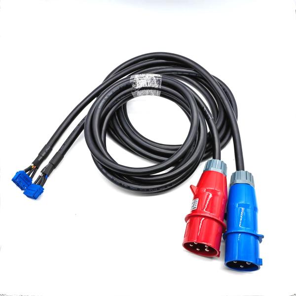 Professional AC Power Cord 5pin Industrial Plugs 32A Connectors For Industrial