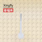 Flat Gel Nail Polish Brush Screw Cap Plastic Material For Bottles