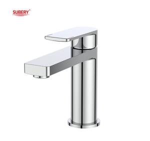 Wholesale Chrome Brass Bathroom Bath Mixer Taps Cold And Hot Water OEM Single Lever from china suppliers