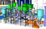 Ultrafine Powder Continuous Ball Mill , Industrial Ball Mill For 400-3000 Mesh