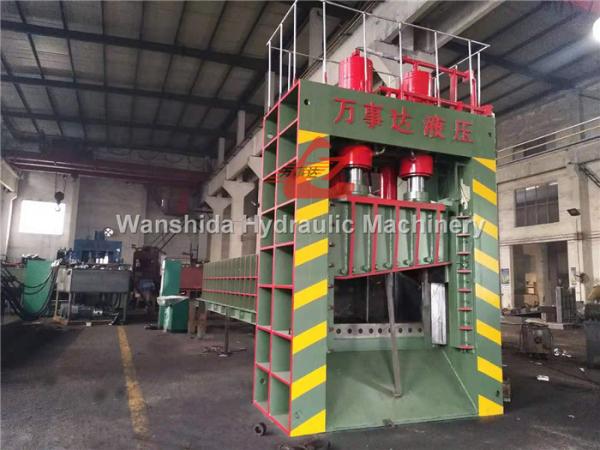 WANSHIDA 800 Ton Hydraulic Guillotine Scrap Metal Shear Gantry Shear shearing