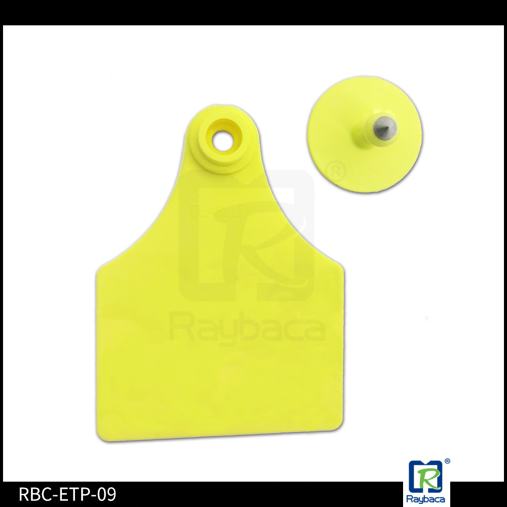 Two Sides Visual Livestock Ear Tags / Custom Cow Ear Tags Shock Resistant