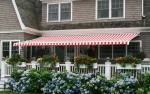 Aluminium garden high quality half cassette awning