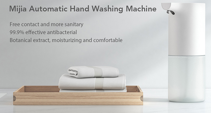 Xiaomi Automatic Foaming Soap Dispenser Wash Automatic Soap 0.25s Infrared Sensor Xiaomi Automatic Washing Machine Hands