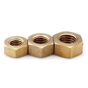 China China Fastener Factory Copper Products Copper Nuts Brass Hardware Standard Parts on sale