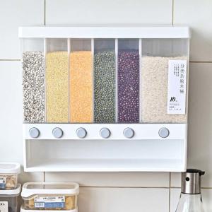Wholesale Sealed Cereal Grain Food Airtight Storage Containers Wall Mounted from china suppliers