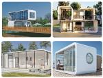 Apple Cabin Prefab Cabin House Design Style Modern Outdoor For Living And