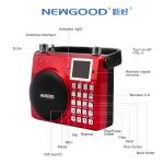 Newgood 20W Bluetooth Outdoor Music Player with Voice recording and Handle