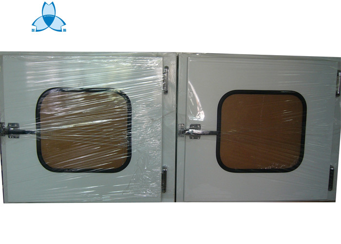 Hospital Equipment Dynamic Pass Box / Pass Through Boxes For Clean Rooms 500*400*500mm