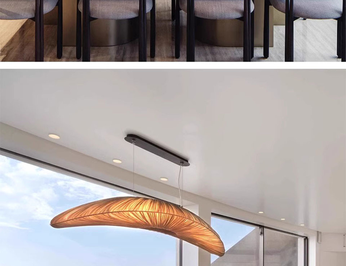Minimalist Cloth Led Pendant Lights Designer Sailboat Ceiling Hanging Lamps(WH-AP-555)