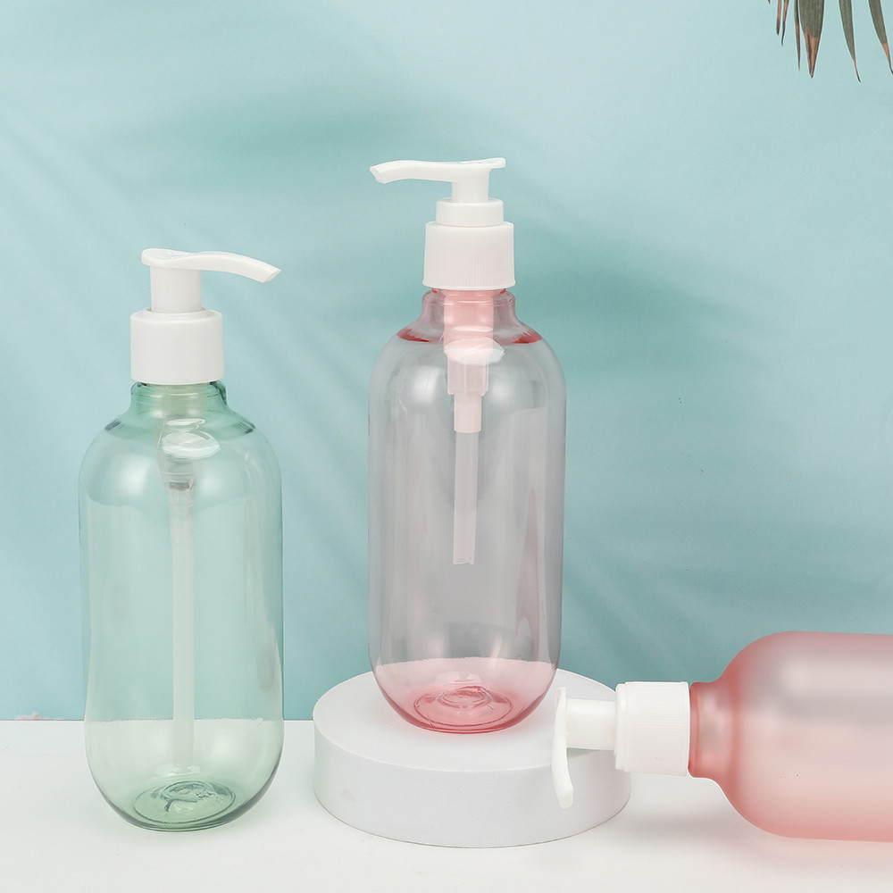 Customizable White Plastic Lotion Bottles for Various Volumes with Screen Printing