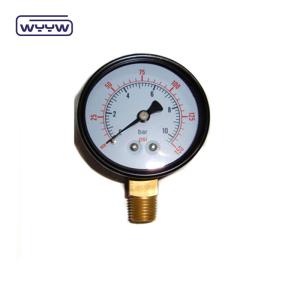Wholesale 2 inch gas testing pressure gauges manometer/manometro from china suppliers