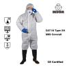 Buy cheap Disposable Type 5/6 SMS White Coverall for Asbestos Removal from wholesalers