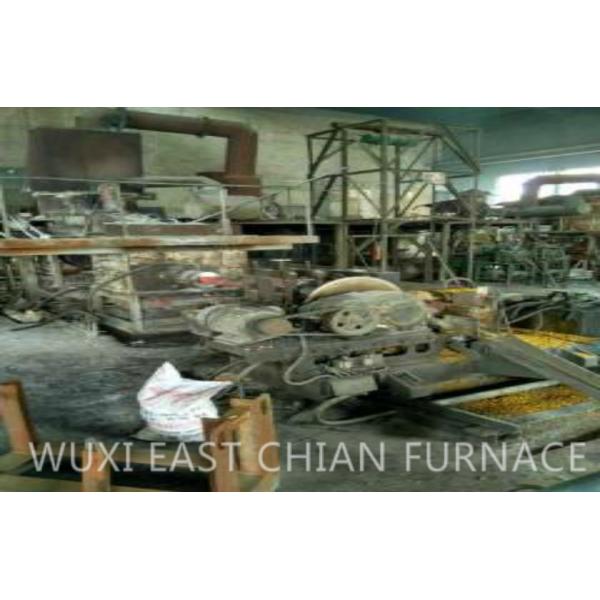 Brass Bar D100mm Horizontal Continuous Casting Machine 1-Strand Split Type Melting and Holding Furnace