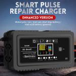 PC Fireproof Material 12V/24V 20A 10A Lead Acid Battery Charger Automatic