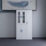 Fireproof Metal Filing Cabinet With Clothes Cabinet