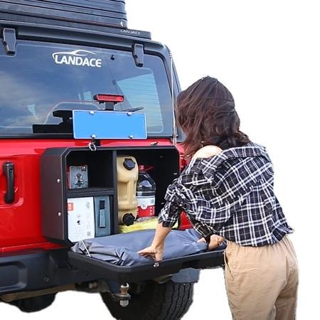 2013-2017 Powder Coated Aluminum 4x4 Vehicle Exterior Accessories Storage Box