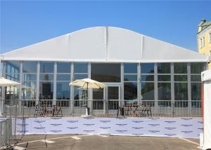 Wholesale Arch Roof Trade Modular Glass Wall Commercial Tent With 15 Years Long Life Span from china suppliers