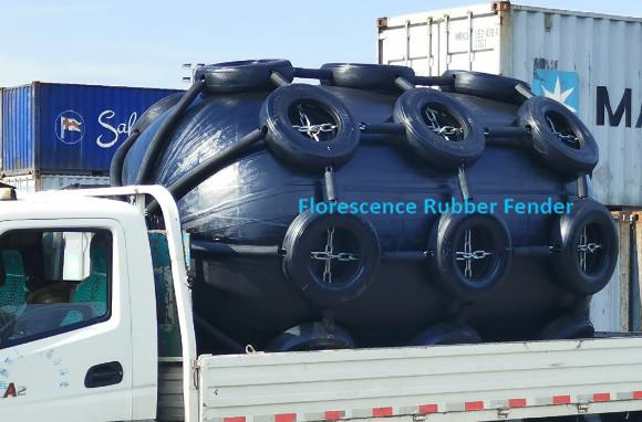 Large Size Docking Pneumatic Rubber Fender 50kpa 80kpa