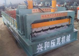Wholesale PPGI Roof Panel Roll Forming Machine , Corrugated Sheet Roll Forming Machine from china suppliers
