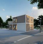 Multi Story Seaside Villa Container House Portable Vacation House Modular