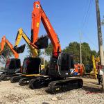 Japanese ZX120 Hitachi Heavy Equipment 2nd Hand Earth Mover Excavator