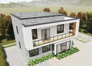 Wholesale Quality Eco Friendly Prefabricated Light Steel Frame House Luxury Villa For Family from china suppliers