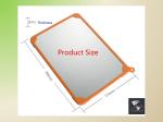 New Design HealthySeaFood Mini Aluminium Material Magic meat quick Thawing