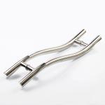316SS 304SS Glass Door Hardware Accessories S Type Shower Room Handle 19mm Dia