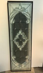 Wholesale Decorative Door Leaded Glass Classic Beveled 25.4MM Panels For Doors Brass Finish from china suppliers