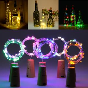 Wholesale 2M LED Garland Copper Wire Corker String Fairy Lights for Glass Craft Bottle New Year/Christmas/Valentines Wedding Decor from china suppliers