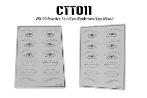 Wholesale PCD Silicone Permanent Makeup Practice Skin / Training Fake Tattoo Skin from china suppliers